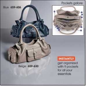 AVON POCKETS GALORE BAG