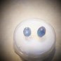 Opal stud  Earrings hand crafted  in 925 Sterling Silver