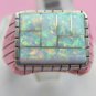 Sterling White Gilson Opal Inlay Ribbed mens Ring size 11