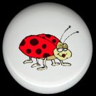 KISSY FACE LADYBUG ~ Ceramic Knobs Pulls