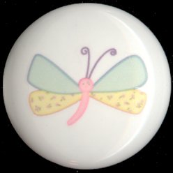 Gossamer Wings DRAGONFLY ~ Ceramic Knobs