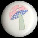 Gossamer Wings MUSHROOM ~ Ceramic Knobs