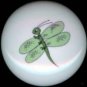 DRAGONFLY Dragon Fly #3 Ceramic Drawer Knobs