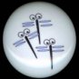 DRAGONFLY Dragon Fly #4 Ceramic Drawer Knobs