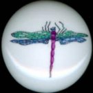 DRAGONFLY Dragon Fly #6 Ceramic Drawer Knobs