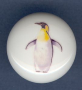 EMPEROR PENGUIN Ceramic Knob KNOBS
