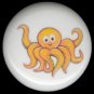 Whimsical Sea Life OCTOPUS Ceramic Knob KNOBS