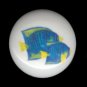 TROPICAL FISH #2 Ceramic Knob KNOBS