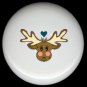 Rustic Lodge Decor - COUNTRY MOOSE #1 ~ Ceramic Knobs Pulls