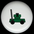 GREEN LAWNMOWER Lawn Mower Ceramic Knobs Free S/H