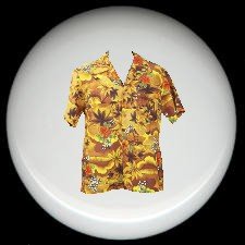 Tropical HAWAIIAN SHIRT #2 Ceramic Knobs Pulls Free S/H