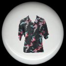 Tropical HAWAIIAN SHIRT #3 Ceramic Knobs Pulls Free S/H
