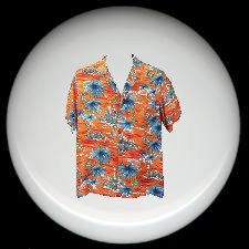 Tropical HAWAIIAN SHIRT #7 Ceramic Knobs Pulls Free S/H