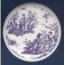 Jamestown NAVY BLUE TOILE ~ Ceramic Drawer Knobs Pulls