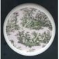 Hunter GREEN TOILE ~ Ceramic Drawer Knobs Pulls