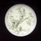 Central Park SAGE GREEN TOILE ~ Ceramic Drawer Knobs Pulls