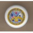 United States ARMY ~ Ceramic Drawer Knobs Pulls Free S/H