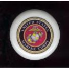 United States MARINE CORPS USMC ~ Ceramic Drawer Knobs Pulls Free S/H