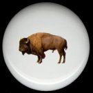 Home on the Range BISON Ceramic Drawer Knobs Pulls FREE S/H