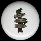 CAMPGROUND SIGN #1 Camping Cabin Rustic Ceramic Drawer Knobs Pulls FREE S/H