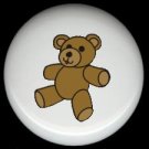 TEDDY BEAR ~ Ceramic Knobs Pulls FREE S/H