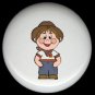 FARM BOY Kid Ceramic Drawer Knobs Pulls FREE S/H