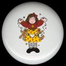 Prim RAG DOLL GINGERBREAD #2 Ceramic Drawer Knobs Pulls FREE S/H
