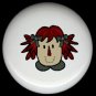 Primitive Raggedy RAG Cloth DOLL #1 Ceramic Drawer Knobs Pulls FREE S/H