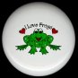 Whimsical FROG #2 Ceramic Drawer Knobs Pulls FREE S/H