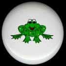 Whimsical FROG #3 Ceramic Drawer Knobs Pulls FREE S/H