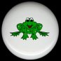 Whimsical FROG #3 Ceramic Drawer Knobs Pulls FREE S/H