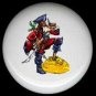 PIRATE with PEG LEG & PARROT * Ceramic Drawer Knobs Pulls FREE S/H