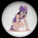 PIRATE as TRACK SPRINTER Runner * Ceramic Drawer Knobs Pulls FREE S/H
