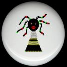 AFRICAN BEAD DOLL #5 ~ Ceramic Drawer Knobs Pulls