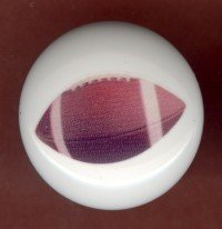 FOOTBALL Pigskin ~ Ceramic Drawer Knobs Knob PULLS