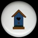 BLUE BIRDHOUSE Ceramic Knobs Pulls