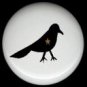 Primitive CROW with STAR Ceramic Knobs Pulls