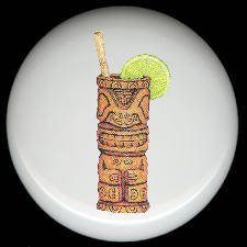 TROPICAL DRINK #2 Ceramic Knobs Pulls