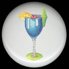 TROPICAL DRINK #3 Ceramic Knobs Pulls