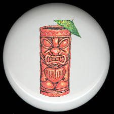 TROPICAL DRINK #4 Ceramic Knobs Pulls