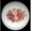 VICTORIAN Bouquet of FLOWERS Ceramic Knobs Pulls