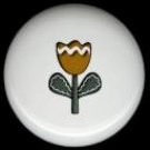 GINGERBREAD TULIP Ceramic Knobs Pulls