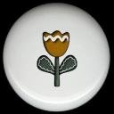 GINGERBREAD TULIP Ceramic Knobs Pulls