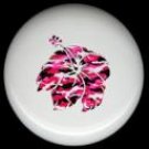 HIBISCUS Flower #12 Ceramic Knobs Pulls