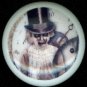 Halloween ZOMBIE GOTH GIRL Ceramic Drawer Knobs