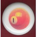 POOL BALL #1 Billiards Ceramic Drawer Knob Pulls