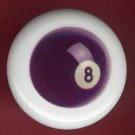 POOL BALL #8 Billiards Ceramic Drawer Knob Pulls