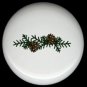 Cabin Lodge Rustic Decor LINE of PINECONES Ceramic Drawer Knobs