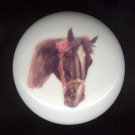 Vintage VICTORIAN HORSE Illustration #6 Ceramic Knobs Handles Pulls