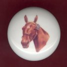 Vintage VICTORIAN HORSE Illustration #5 Ceramic Knobs Handles Pulls